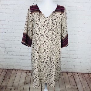 Tua Boho Tunic Dress- Size M- EUC!